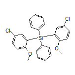 Bis(5-chloro-2-methoxyphenyl)diphenylsilane
