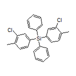 Bis(3-chloro-4-methylphenyl)diphenylsilane
