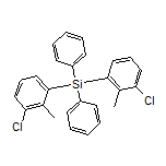 Bis(3-chloro-2-methylphenyl)diphenylsilane