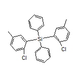 Bis(2-chloro-5-methylphenyl)diphenylsilane