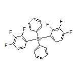 Diphenylbis(2,3,4-trifluorophenyl)silane