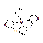 Bis(3-chloropyridin-4-yl)diphenylsilane