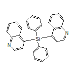 Diphenyldi(quinolin-4-yl)silane