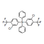 Bis[3-chloro-4-(trifluoromethyl)phenyl]diphenylsilane