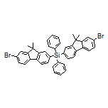 Bis(7-bromo-9,9-dimethyl-9H-fluoren-2-yl)diphenylsilane