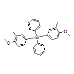 Bis(4-methoxy-3-methylphenyl)diphenylsilane