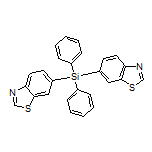 Bis(benzo[d]thiazol-6-yl)diphenylsilane