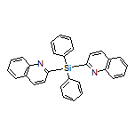 Diphenyldi(quinolin-2-yl)silane