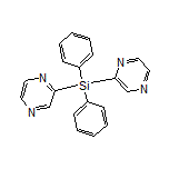 Diphenyldi(pyrazin-2-yl)silane