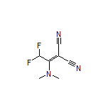 2-[1-(Dimethylamino)-2,2-difluoroethylidene]malononitrile