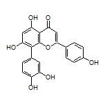 8-(3,4-Dihydroxyphenyl)-5,7-dihydroxy-2-(4-hydroxyphenyl)-4H-chromen-4-one