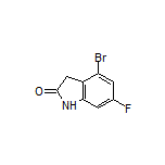 4-Bromo-6-fluoroindolin-2-one