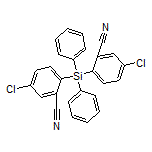 6,6’-(Diphenylsilanediyl)bis(3-chlorobenzonitrile)