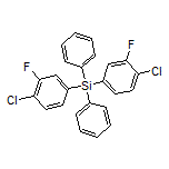 Bis(4-chloro-3-fluorophenyl)diphenylsilane