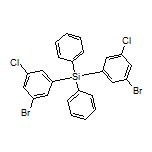 Bis(3-bromo-5-chlorophenyl)diphenylsilane