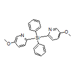 Bis(5-methoxypyridin-2-yl)diphenylsilane