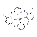 Diphenylbis(2,3,6-trifluorophenyl)silane