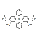 Bis[3-methoxy-4-(trifluoromethyl)phenyl]diphenylsilane