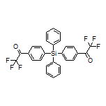 1,1’-[(Diphenylsilanediyl)bis(4,1-phenylene)]bis(2,2,2-trifluoroethanone)