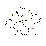 Bis(2-ethoxy-6-fluorophenyl)diphenylsilane