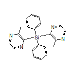 Bis(3-methylpyrazin-2-yl)diphenylsilane