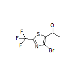 1-[4-Bromo-2-(trifluoromethyl)thiazol-5-yl]ethanone