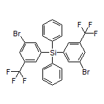 Bis[3-bromo-5-(trifluoromethyl)phenyl]diphenylsilane