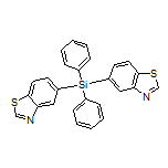 Bis(benzo[d]thiazol-5-yl)diphenylsilane