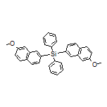 Bis(7-methoxynaphthalen-2-yl)diphenylsilane