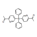1,1’-(5,5’-(diphenylsilanediyl)bis(pyridine-5,2-diyl))diethanone