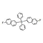 Bis(6-fluoronaphthalen-2-yl)diphenylsilane