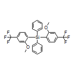 Bis[2-methoxy-4-(trifluoromethyl)phenyl]diphenylsilane
