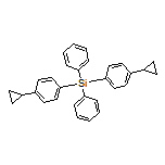 Bis(4-cyclopropylphenyl)diphenylsilane