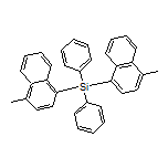 Bis(4-methylnaphthalen-1-yl)diphenylsilane