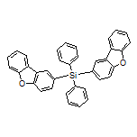 Bis(dibenzo[b,d]furan-2-yl)diphenylsilane