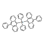 Diphenylbis(10-phenylanthracen-9-yl)silane