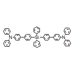 4’,4’’’-(Diphenylsilanediyl)bis(N,N-diphenyl-[1,1’-biphenyl]-4-amine)