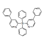 Diphenylbis(4-phenylpyridin-2-yl)silane