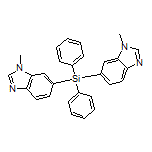 Bis(1-methyl-1H-benzo[d]imidazol-6-yl)diphenylsilane