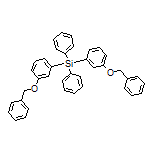 Bis[3-(benzyloxy)phenyl]diphenylsilane