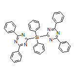 Bis(4,6-diphenyl-1,3,5-triazin-2-yl)diphenylsilane