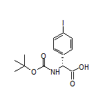 (R)-2-(Boc-amino)-2-(4-iodophenyl)acetic Acid