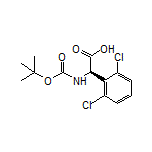 (R)-2-(Boc-amino)-2-(2,6-dichlorophenyl)acetic Acid