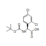 (S)-2-(Boc-amino)-2-(2,4-dichlorophenyl)acetic Acid