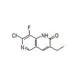 7-Chloro-3-ethyl-8-fluoro-1,6-naphthyridin-2(1H)-one