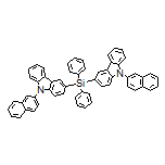 Bis[9-(naphthalen-2-yl)-9H-carbazol-3-yl]diphenylsilane