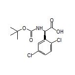 (R)-2-(Boc-amino)-2-(2,5-dichlorophenyl)acetic Acid