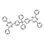 Bis[4-(4,6-diphenyl-1,3,5-triazin-2-yl)phenyl]diphenylsilane