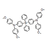 4,4’-(Diphenylsilanediyl)bis(N,N-bis(4-methoxyphenyl)aniline)