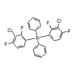 Bis(3-chloro-2,4-difluorophenyl)diphenylsilane